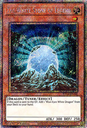 The White Stone of Legend - RA03-EN208 - Platinum Secret Rare 1st Edition