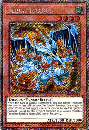 Debris Dragon - RA03-EN214 - Platinum Secret Rare 1st Edition