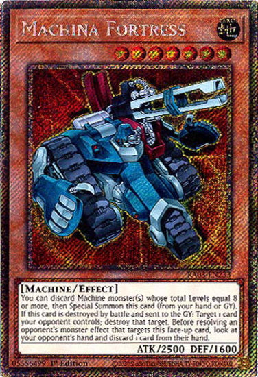 Machina Fortress - RA03-EN233 - Platinum Secret Rare 1st Edition