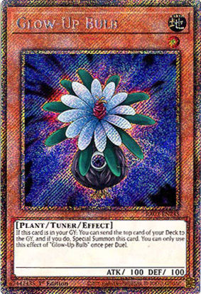 Glow-Up Bulb - RA03-EN245 - Platinum Secret Rare 1st Edition