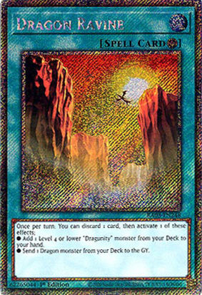 Dragon Ravine - RA03-EN248 - Platinum Secret Rare 1st Edition