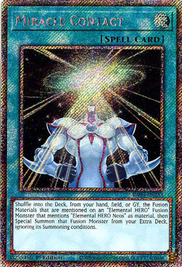 Miracle Contact - RA03-EN253 - Platinum Secret Rare 1st Edition