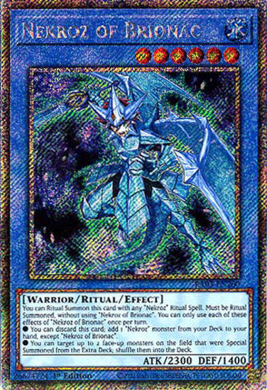 Nekroz of Brionac - RA03-EN260 - Platinum Secret Rare 1st Edition