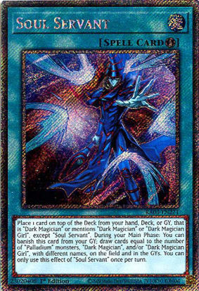 Soul Servant - RA03-EN271 - Platinum Secret Rare 1st Edition