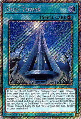 Duel Tower - RA03-EN273 - Platinum Secret Rare 1st Edition