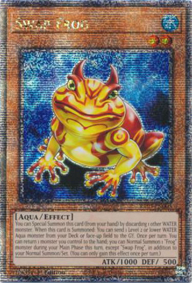 Swap Frog - RA03-EN005 - Quarter Century Secret Rare 1st Edition