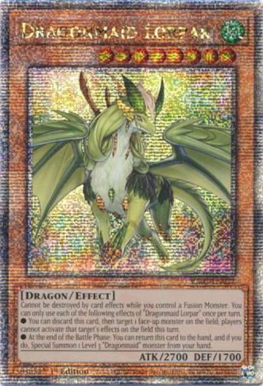 Dragonmaid Lorpar - RA03-EN022 - Quarter Century Secret Rare 1st Edition