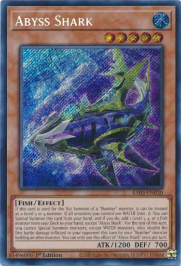 Abyss Shark - RA03-EN030 - Collector's Rare 1st Edition