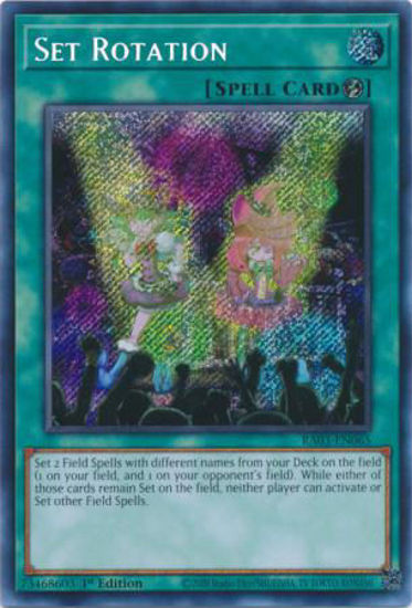 Set Rotation - RA03-EN065 - Quarter Century Secret Rare 1st Edition