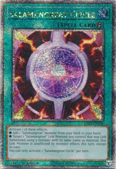 Salamangreat Circle - RA03-EN066 - Quarter Century Secret Rare 1st Edition