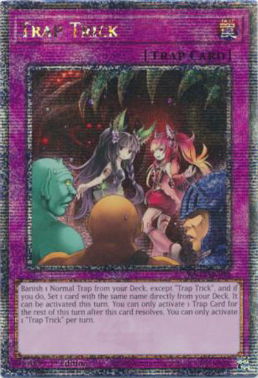 Trap Trick - RA03-EN078 - Quarter Century Secret Rare 1st Edition