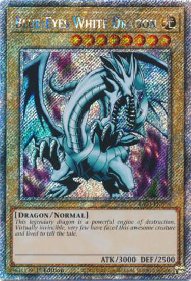 Blue-Eyes White Dragon - RA03-EN079 - Quarter Century Secret Rare 1st Edition