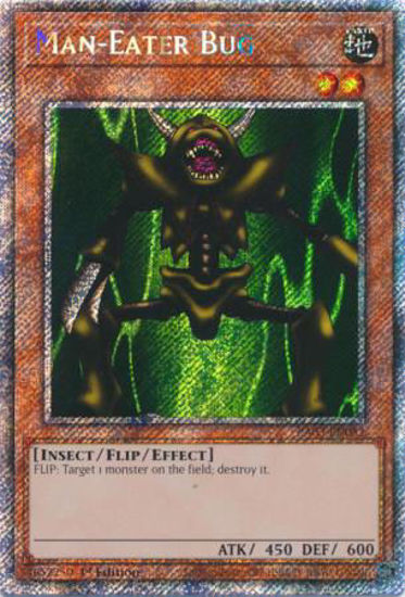 Man-Eater Bug - RA03-EN082 - Quarter Century Secret Rare 1st Edition