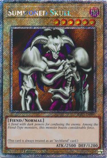 Summoned Skull - RA03-EN086 - Quarter Century Secret Rare 1st Edition