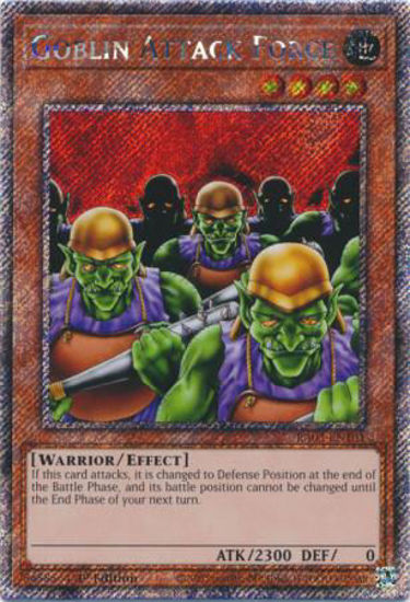 Goblin Attack Force - RA03-EN101 - Quarter Century Secret Rare 1st Edition