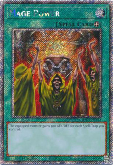 Mage Power - RA03-EN113 - Quarter Century Secret Rare 1st Edition