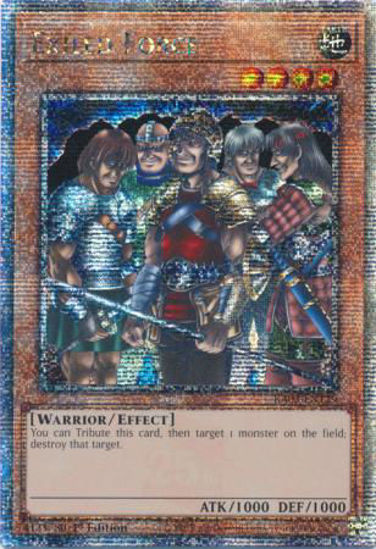 Exiled Force - RA03-EN119 - Quarter Century Secret Rare 1st Edition