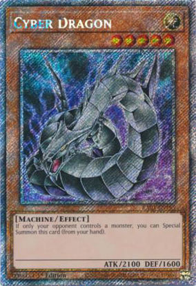 Cyber Dragon - RA03-EN155 - Quarter Century Secret Rare 1st Edition