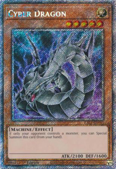 Cyber Dragon - RA03-EN155 - Quarter Century Secret Rare 1st Edition