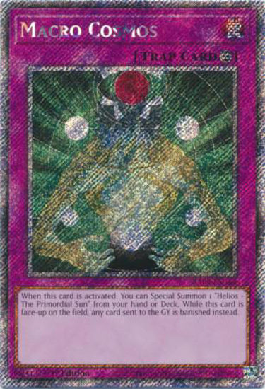 Macro Cosmos - RA03-EN164 - Quarter Century Secret Rare 1st Edition