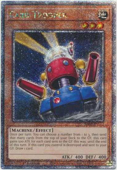 Card Trooper - RA03-EN172 - Quarter Century Secret Rare 1st Edition