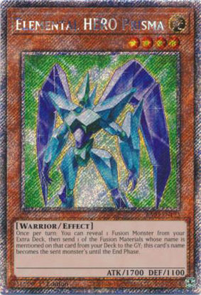 Elemental HERO Prisma - RA03-EN193 - Quarter Century Secret Rare 1st Edition