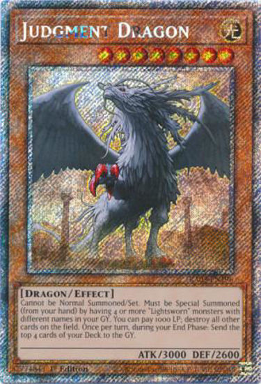 Judgment Dragon - RA03-EN196 - Quarter Century Secret Rare 1st Edition