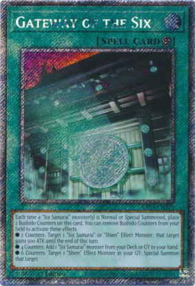 Gateway of the Six - RA03-EN229 - Quarter Century Secret Rare 1st Edition