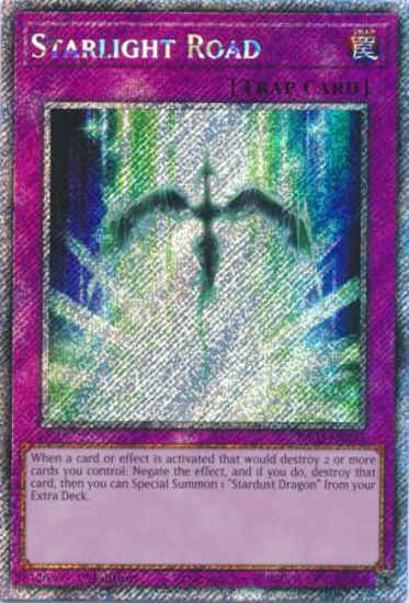 Starlight Road - RA03-EN235 - Quarter Century Secret Rare 1st Edition