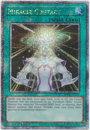 Miracle Contact - RA03-EN253 - Quarter Century Secret Rare 1st Edition