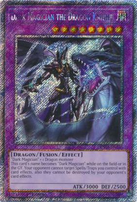 Dark Magician the Dragon Knight - RA03-EN268 - Quarter Century Secret Rare 1st Edition