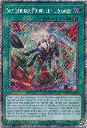 Sky Striker Mobilize - Linkage! - RA03-EN274 - Quarter Century Secret Rare 1st Edition