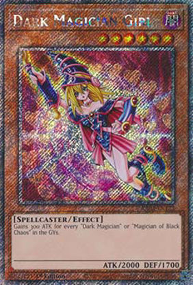 Dark Magician Girl V1 - RA03-EN123 - Platinum Secret Rare 1st Edition