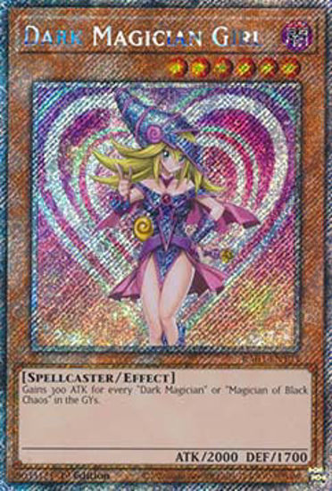 Dark Magician Girl V2 - RA03-EN123 - Platinum Secret Rare 1st Edition