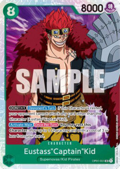 Eustass"Captain"Kid - OP01-051 - Super Rare