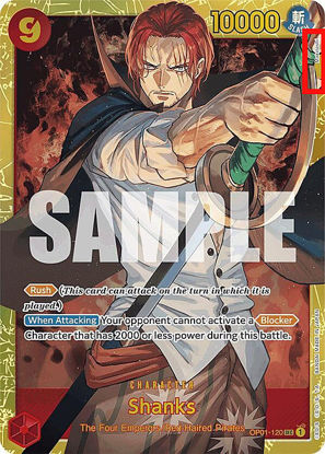 Shanks - OP01-120 - Secret Rare