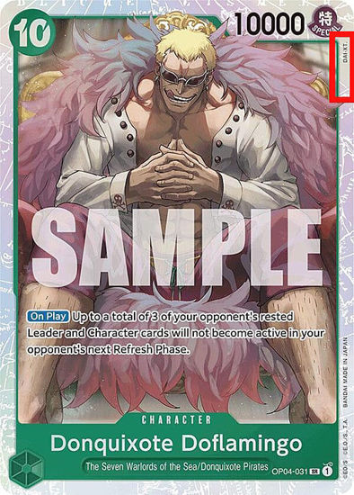 Donquixote Doflamingo - OP04-031 - Super Rare