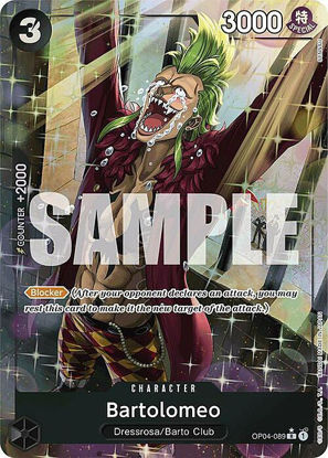 Bartolomeo (Alternate Art) - OP04-089a - Alternate Art