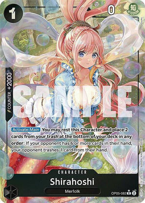 Shirahoshi (Alternate Art) - OP05-082a - Alternate Art