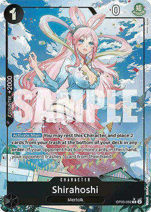 Shirahoshi (Foil) - OP05-082f - Rare