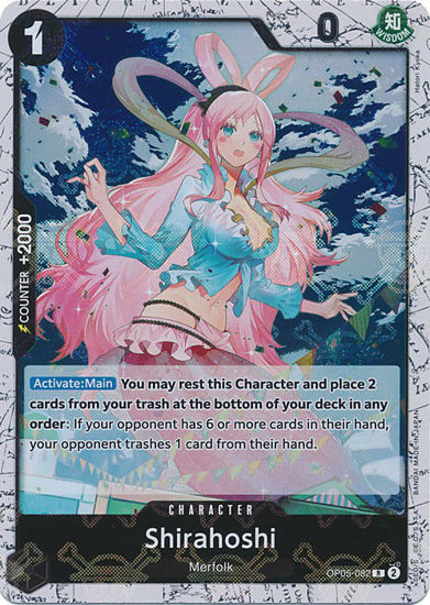 Shirahoshi (Jolly Roger) - OP05-082j - Rare