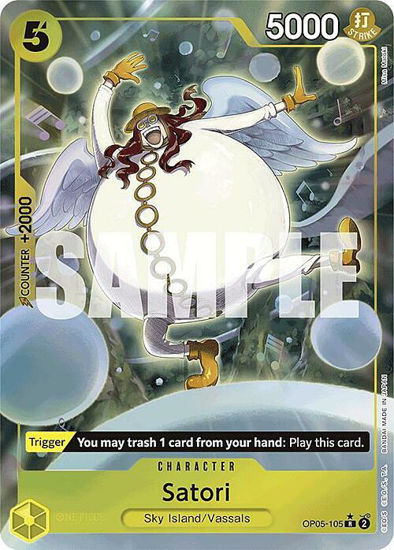 Satori (Foil) - OP05-105f - Rare