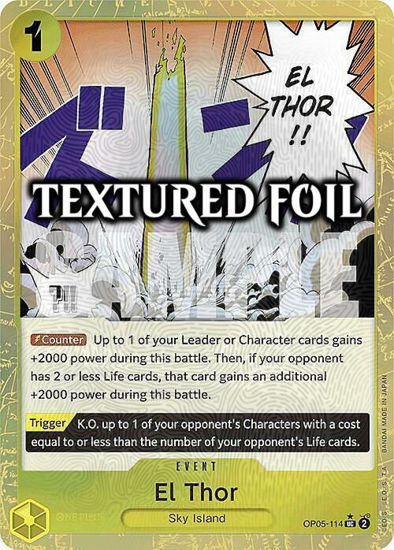 El Thor (Box Topper) - OP05-114t - Common