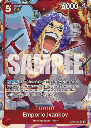 Emporio.Ivankov (Foil) - OP06-003f - Uncommon