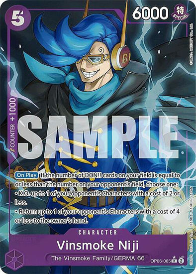 Vinsmoke Niji (Alternate Art) - OP06-065a - Alternate Art