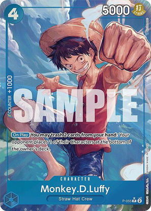 Monkey.D.Luffy - P-055 - Promo