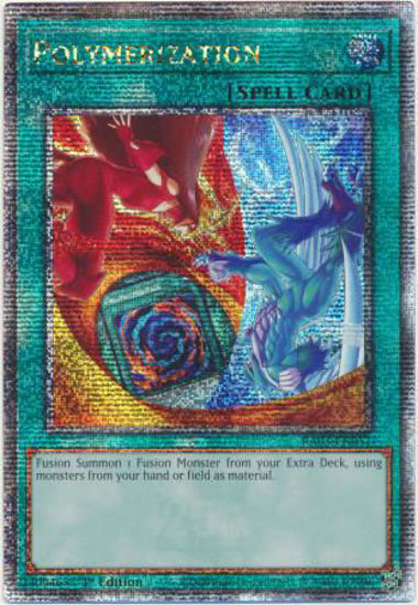 Polymerization (Alt Art) - RA03-EN051 - Quarter Century Secret Rare 1st Edition