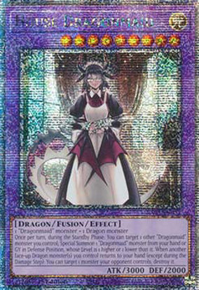 House Dragonmaid - RA03-EN037 - Quarter Century Secret Rare 1st Edition