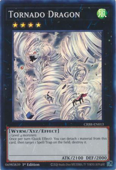 Tornado Dragon - CRBR-EN013 - Super Rare 1st Edition