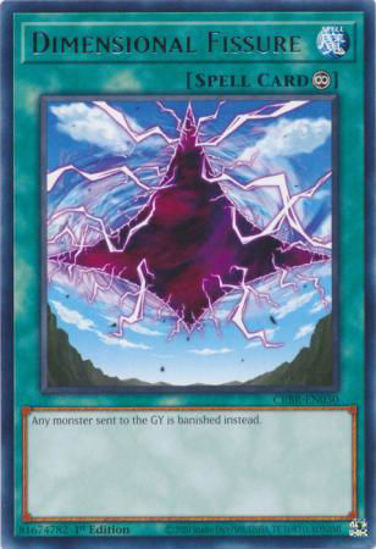 Dimensional Fissure - CRBR-EN030 - Rare 1st Edition